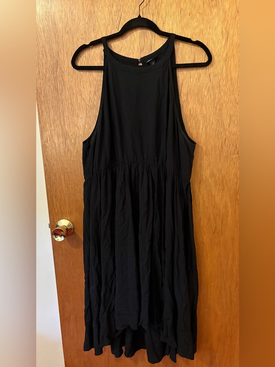 torrid Dresses & Skirts - torrid Black Sleeveless High-Neck High-Low Midi Dress